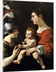 The Virgin and the Child with St. Michael by Rutilio Manetti