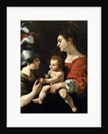 The Virgin and the Child with St. Michael by Rutilio Manetti