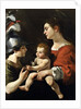 The Virgin and the Child with St. Michael by Rutilio Manetti