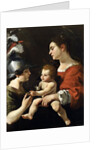 The Virgin and the Child with St. Michael by Rutilio Manetti
