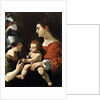 The Virgin and the Child with St. Michael by Rutilio Manetti