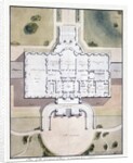 Benjamin Henry Latrobe's proposed plan for the renovation of the main level of the White House by Anonymous