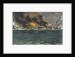 Bombardment of Fort Sumter, Charleston Harbor by Anonymous