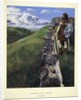 Soldier at Lyddington Castle Hillfort, Leicestershire by Anonymous