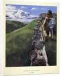 Soldier at Lyddington Castle Hillfort, Leicestershire by Anonymous