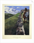 Soldier at Lyddington Castle Hillfort, Leicestershire by Anonymous