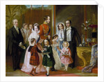 Thomas Younghusband and His Family Meet Queen Victoria and her Family at Crystal Palace by Anonymous