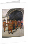 The Yeomen of the Guard Searching the Crypt of the Houses of Parliament by Sir Arthur Temple Felix Clay