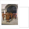The Yeomen of the Guard Searching the Crypt of the Houses of Parliament by Sir Arthur Temple Felix Clay