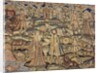 Detail of Stuart period embroidery panel by Anonymous
