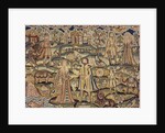 Detail of Stuart period embroidery panel by Anonymous