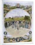 Cyclists at Alexandra Palace, Wood Green, Haringey, London by Anonymous