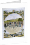 Cyclists at Alexandra Palace, Wood Green, Haringey, London by Anonymous