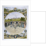 Cyclists at Alexandra Palace, Wood Green, Haringey, London by Anonymous