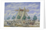 Erection of Cleopatra's Needle by Anonymous