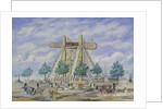 Erection of Cleopatra's Needle by Anonymous