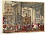 Her Majesty leaving Buckingham Palace by Anonymous