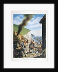 A Viking Raid on a Saxon Village by C.W. Bacon