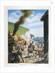 A Viking Raid on a Saxon Village by C.W. Bacon