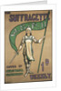 Poster advertising The Suffragette newspaper by Anonymous