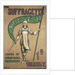 Poster advertising The Suffragette newspaper by Anonymous