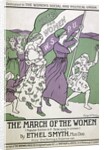 Songsheet of 'The March of the Women' by Anonymous