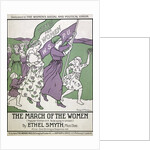 Songsheet of 'The March of the Women' by Anonymous