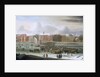 A Frost Fair on the Thames at Temple Stairs by Abraham Hondius