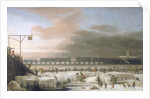 The Frozen Thames by Abraham Hondius