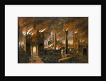 The Great Fire of London, 1666 by Anonymous