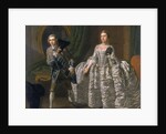 David Garrick and Hannah Pritchard in a Scene from "The Suspicious Husband" by Anonymous