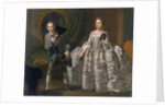 David Garrick and Hannah Pritchard in a Scene from "The Suspicious Husband" by Anonymous