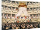 State visit to Royal Italian Opera, now the Royal Opera House, Covent Garden, London by Anonymous