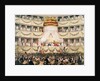 State visit to Royal Italian Opera, now the Royal Opera House, Covent Garden, London by Anonymous