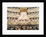 State visit to Royal Italian Opera, now the Royal Opera House, Covent Garden, London by Anonymous