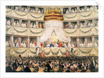 State visit to Royal Italian Opera, now the Royal Opera House, Covent Garden, London by Anonymous