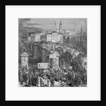 Busy scene on London Bridge by Anonymous