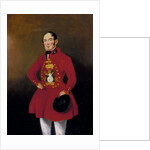 Portrait of a Royal Bargeman by W.R. Noble