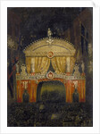 Temple Bar Illuminated for the Marriage of the Prince of Wales, 11 March 1863 by Anonymous