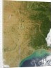 Satellite View of Fires in Texas and Oklahoma by Anonymous