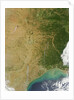 Satellite View of Fires in Texas and Oklahoma by Anonymous