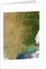 Satellite View of Fires in Texas and Oklahoma by Anonymous