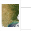Satellite View of Fires in Texas and Oklahoma by Anonymous