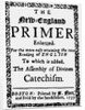 The New England Primer, 1737 by Anonymous