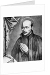 Ignatius of Loyola, 1491-1556 by Anonymous