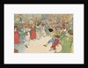 Children dancing at party by Anonymous