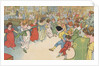 Children dancing at party by Anonymous