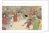 Children dancing at party by Anonymous