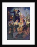 John Paul Jones taunting British troops by Anonymous