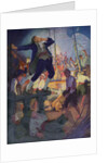 John Paul Jones taunting British troops by Anonymous
